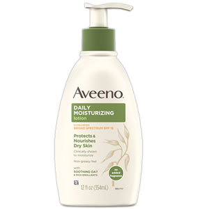 Aveeno Daily Moisturizing Lotion Sunscreen SPF15