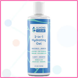 The Absolute Best Fungal Acne Products for All Skin - Moisturizer -Almond Clear - Almond-Clear-2-In-1-Hydrating-Gel-Ultra-Lightweight-Moisturizer