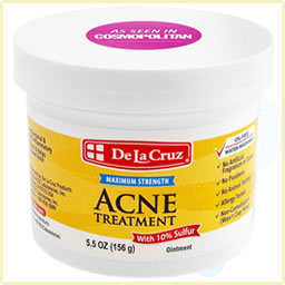 De La Cruz - 10% Sulfur Ointment Acne Treatment