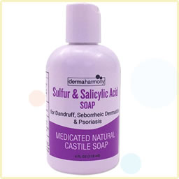 DermaHarmony - Sulfur & Salicylic Acid Liquid Castile Soap
