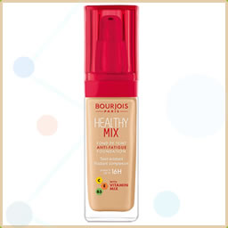 Bourjois-Healthy Mix Anti-Fatigue Medium Coverage Liquid Foundation -Fungal Acne Safe Foundation Makeup