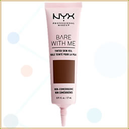 Nyx - Bare With Me Tinted Skin Veil ('No Makeup' Makeup) Fungal acne safe Foundation Makeup