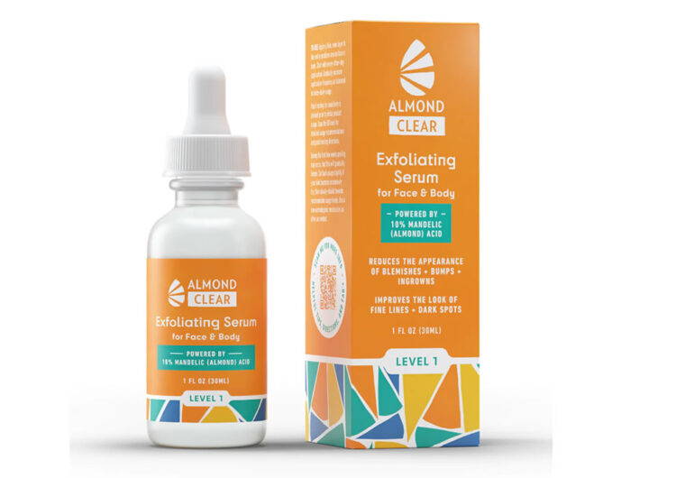 Almond Clear - Level 1 Mandelic Acid Exfoliating Serum [1oz] - The Solution for Clear - Smooth Skin