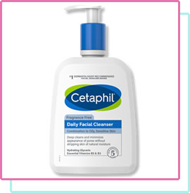 Cetaphil Daily Facial Cleanser Fragrance-Free - Best Fungal Acne Safe Face Wash