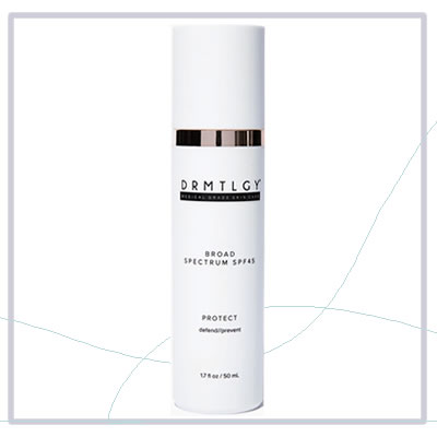 DRMTLGY Broad Spectrum SPF 45 - Best Fungal Acne Safe Suncreen