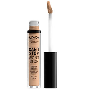 NYX Can't Stop Won't Stop Contour Concealer - The Best Fungal Acne Safe Makeup