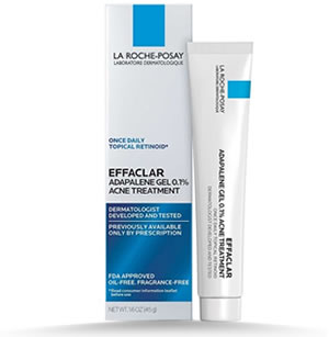 Best fungal acne safe retinoid - La-Roche-Posay-Effaclar-Adapalene-Gel-0.1-Topical-Retinoid