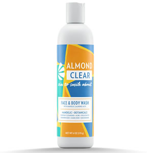 The Best Face Wash For Hormonal Acne - Almond Clear Face and Body Wash