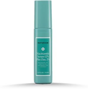 Naturium Niacinamide Serum 12% + 3% Zinc - Medium-High concentration niacinamide serum for all skin types prone to fungal acne