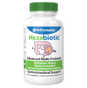 DrFormulas' Nexabiotic - Probiotics for Women & Men with Fungal Acne (Malassezia (Pityrosporum) Folliculitis)