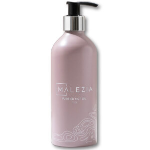 Malezia Purified MCT Oil - BEST Fungal Acne Safe Oil For Easily REMOVING Sunscreen and Oil-Based Makeup (Caprylic-Capric Triglyceride Oil)
