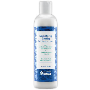 Almond Clear Soothing Daily Moisturizer - The best fungal acne safe moisturizer for dry skin or dehydrated skin