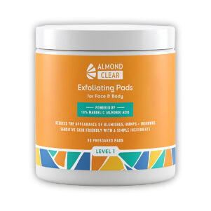 Almond Clear - Level 1 Mandelic Acid Exfoliating Pads - Best Toner Pads for Fungal Acne