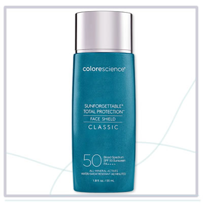 Colorescience - Sunforgettable Total Protection Face Shield Classic SPF 50 - Fungal acne Safe