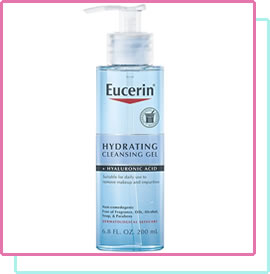 Eucerin Hydrating Cleansing Gel - Best Fungal Acne Safe Face Wash