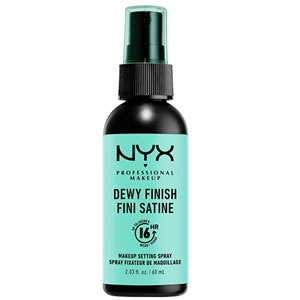 NYX Dewy Finish Setting Spray - Fungal Acne Safe Makeup