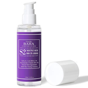 Cos de Baha Salicylic Acid Facial Exfoliant Liquid Glycerin-Free + Fungal Acne Safe