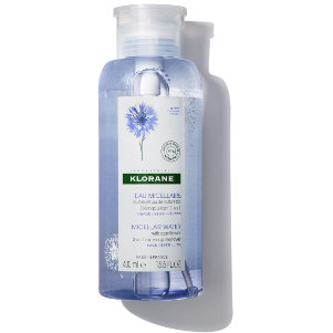 Klorane 3-in-1 Ultra-gentle Micellar Water, No-Rinse Micellar, Cleansing Water, Toner, and Makeup Remover