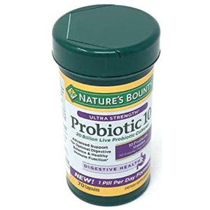 Nature's Bounty Ultra Strength Probiotic 10 - 20 Billion CFU Fungal Acne Probiotic Strain