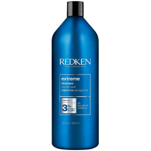 Redken Extreme Length Shampoo with (Strenght Complex) - Fungal Acne Safe Shampoo for Repairing and Lengthening Damaged Hair