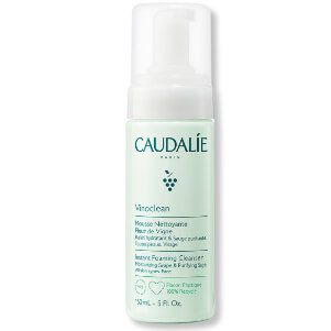 Caudalie - Vinoclean Gentle Foam Cleanser - BEST Fungal Acne Safe Face Wash FOR SENSITIVE SKIN