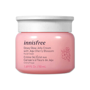 innisfree Cherry Blossom Dewy Glow Face Moisturizer - The best fungal acne-safe Korean moisturizer